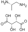 (S)-(-)-DIAMINOPROPANE TARTARIC ACID Struktur