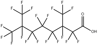 PERFLUORO-3,7-DIMETHYLOCTANOIC ACID Struktur