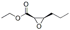 Oxiranecarboxylic acid, 3-propyl-, ethyl ester, (2R-cis)- (9CI) Struktur