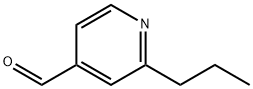 4-Pyridinecarboxaldehyde, 2-propyl- (9CI) Struktur