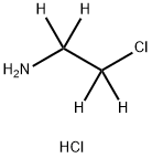 2-Chloro-ethanaMine-d4 Hydrochloride Struktur