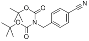 N,N-DI-BOC-4-AMINOMETHYL BENZONITRILE Struktur