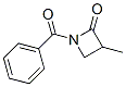 2-Azetidinone,  1-benzoyl-3-methyl- Struktur