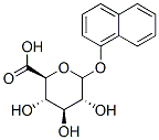 1-Naphthyl Glucosiduronic Acid Struktur