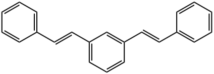 1,3-Bis[(E)-styryl]benzene Struktur