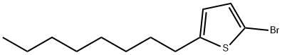 2-BroMo-5-n-octylthiophene Struktur