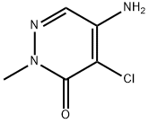 chloridazon-methyl-desphenyl Struktur