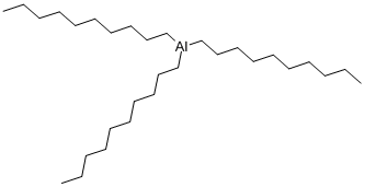 ALUMINUM TRI-N-DECYL Struktur