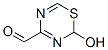 2H-1,3,5-Thiadiazine-4-carboxaldehyde, 2-hydroxy- (9CI) Struktur