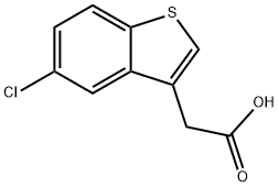 5-CHLOROBENZO[B]THIOPHENE-3-ACETIC ACID price.