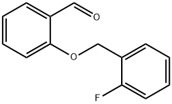 2-[(2-FLUOROBENZYL)OXY]BENZALDEHYDE Struktur