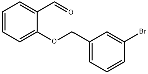 2-[(3-BROMOBENZYL)OXY]BENZALDEHYDE Struktur