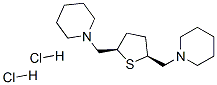 1-[[(2R,5S)-5-(1-piperidylmethyl)thiolan-2-yl]methyl]piperidine dihydr ochloride Struktur