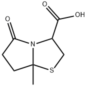 Pyrrolo[2,1-b]thiazole-3-carboxylicacid, hexahydro-7a-methyl-5-oxo- Struktur