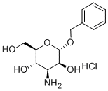 BENZYL 3-AMINO-3-DEOXY-ALPHA-D-MANNOPYRANOSIDE HYDROCHLORIDE Struktur