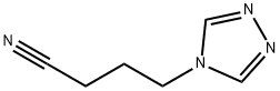 4H-1,2,4-Triazole-4-butanenitrile(9CI) Struktur