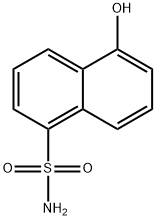 5-hydroxynaphthalene-1-sulphonamide Struktur