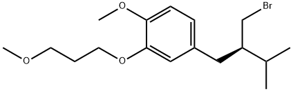 1-メトキシ-2-(3-メトキシプロポキシ)-4-[(3-ブロモ-(2R)-イソプロピル)プロピル]ベンゼン price.