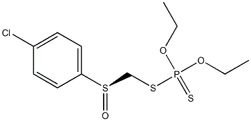 CARBOPHENOTHION SULFOXIDE) Struktur