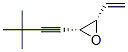 Oxirane, 2-(3,3-dimethyl-1-butynyl)-3-ethenyl-, cis- (9CI) Struktur