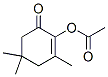 (2,4,4-trimethyl-6-oxo-1-cyclohexenyl) acetate Struktur