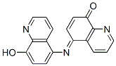 5-[(8-Hydroxyquinolin-5-yl)imino]quinolin-8(5H)-one Struktur