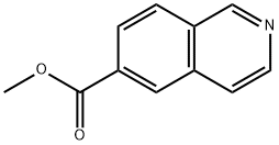 METHYL ISOQUINOLINE-6-CARBOXYLATE Struktur