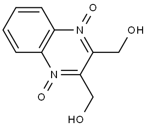 Dioxidine  Struktur