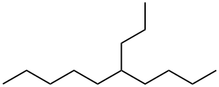 DECANE,5-PROPYL- Struktur