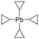 Tetracyclopropylplumbane Struktur