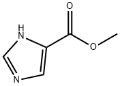 Methyl 4-imidazolecarboxylate Struktur