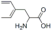 4-Hexenoic  acid,  2-amino-4-ethenyl- Struktur