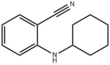 2-(cyclohexylamino)benzonitrile Struktur