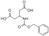 BENZYLOXYCARBONYL-3-AMINOGLUTARIC ACID Struktur