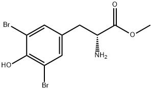 3,5-DIBROMO-D-TYROSINE METHYL ESTER Struktur