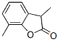 2(3H)-Benzofuranone,  3,7-dimethyl- Struktur