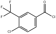 4-Chloro-3-(Trifluoromethyl)Benzoyl Chloride Struktur