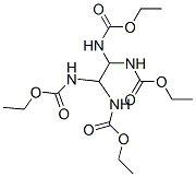 Ethanediylidenetetracarbamic acid tetraethyl ester Struktur