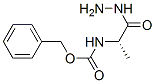 N-(Benzyloxycarbonyl)-L-alanine hydrazide Struktur