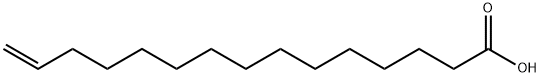 14-Pentadecenoicacid Struktur