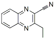 2-Quinoxalinecarbonitrile,3-ethyl-(8CI,9CI) Struktur