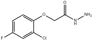 2-(2-CHLORO-4-FLUOROPHENOXY)ACETOHYDRAZIDE Struktur