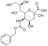 CBZ-NEURAMINIC ACID Structure