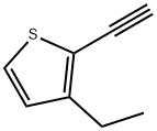 Thiophene, 3-ethyl-2-ethynyl- (9CI) Struktur