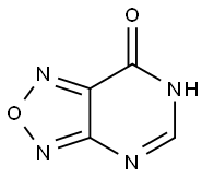 [1,2,5]Oxadiazolo[3,4-d]pyrimidin-7(6H)-one (8CI) Struktur