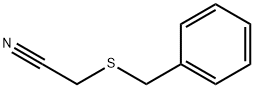 BENZYLTHIOACETONITRILE Struktur