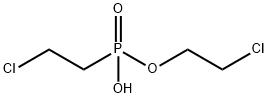 2-Chloroethyl (2-Chloroethyl)phosphonate Struktur