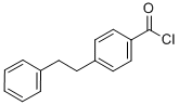 BENZOYL CHLORIDE,4-(2-PHENYLETHYL)- Struktur