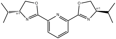 (S,S)-2,6-BIS(4-ISOPROPYL-2-OXAZOLIN-2-YL)PYRIDINE Struktur