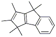 1,2,3,3,8,8-Hexamethyl-3,8-dihydrocyclopenta[a]indene Struktur